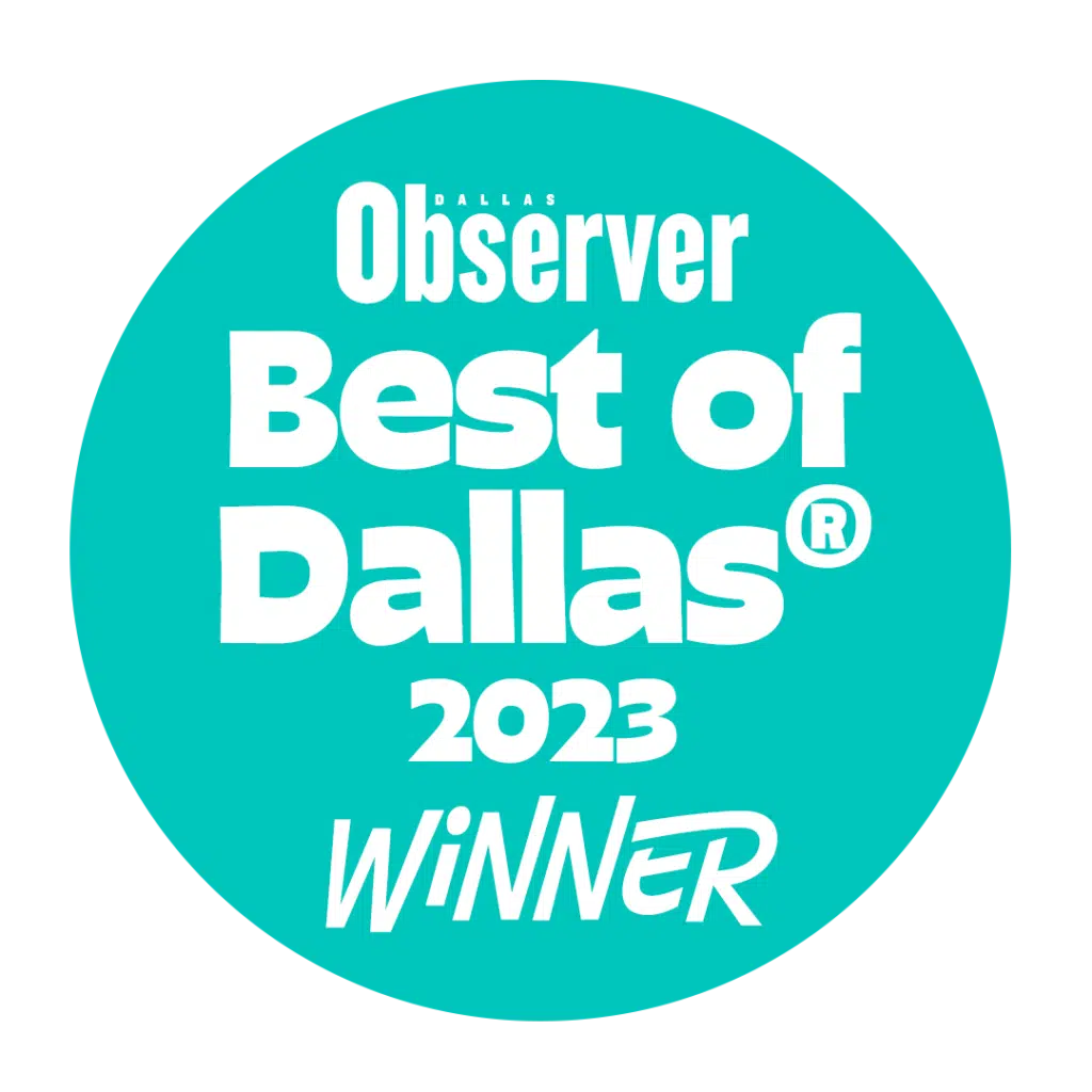 Observer Best of Dallas 2023 Winner Badge